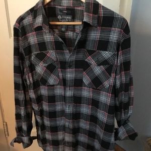 American Rag Men's Flannel Button Up Shirt